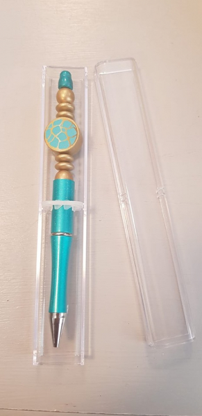 Geschenkverpackung für Kugelschreiber transparent